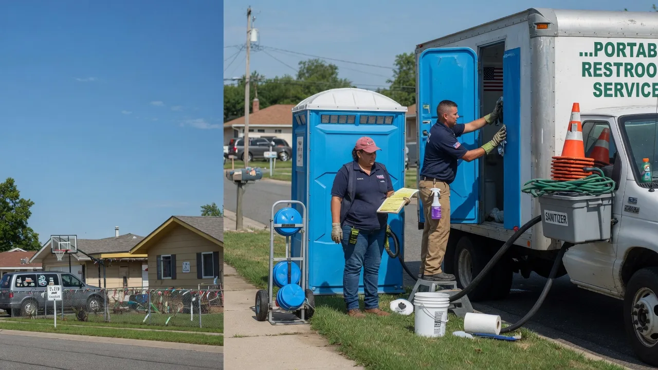 Portable Toilet Rental in Kingsville, MO near me